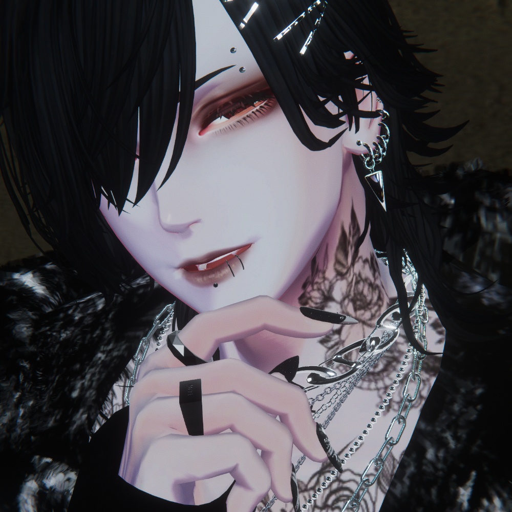 【テッキー/Techie対応】EyeblowPiercing&TonguePiercing&LipPiercing