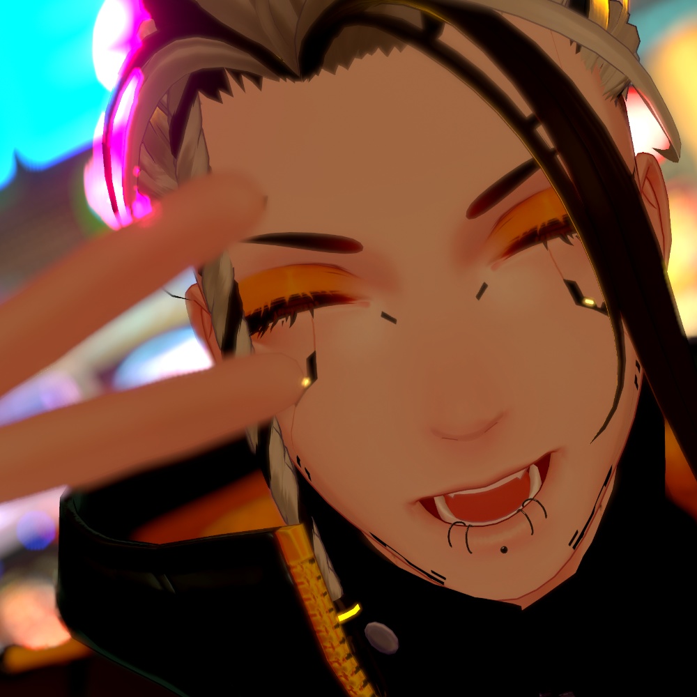 【テッキー/Techie対応】EyeblowPiercing&TonguePiercing&LipPiercing