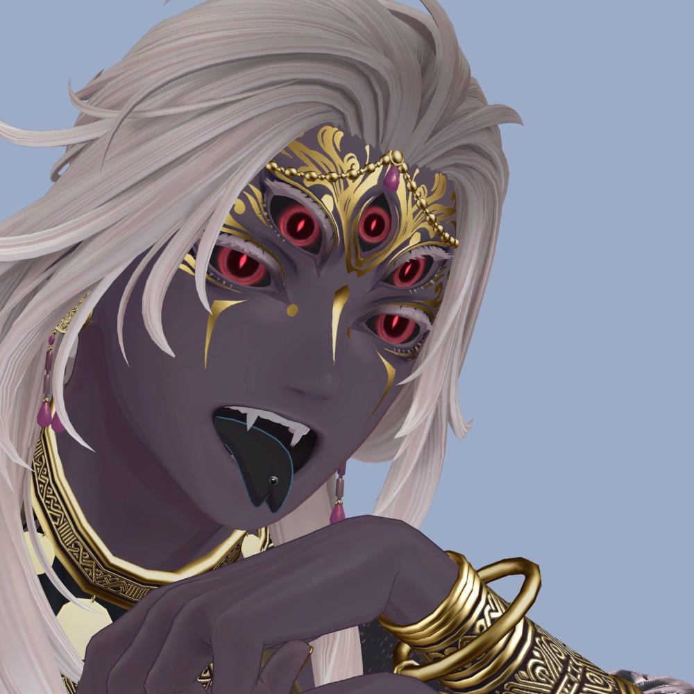 【SarvaDarsa/サルヴァダルシャ対応】LipPiercing&TonguePiercing