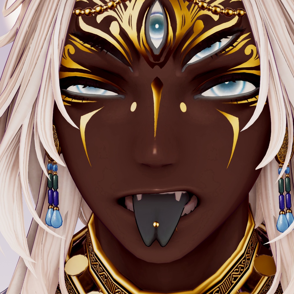 【SarvaDarsa/サルヴァダルシャ対応】LipPiercing&TonguePiercing