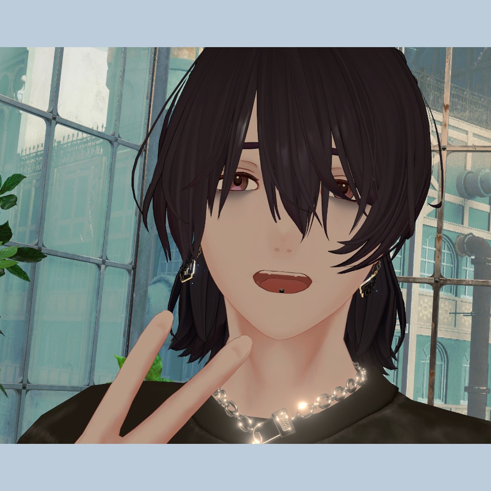 【志良以/Shirai対応】EyeblowPiercing&TonguePiercing&LipPiercing