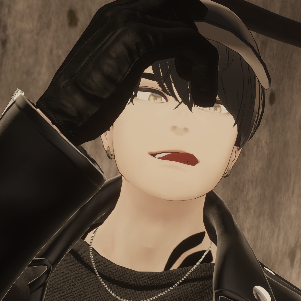 【Alies/荒洲対応】EyeblowPiercing&TonguePiercing&LipPiercing