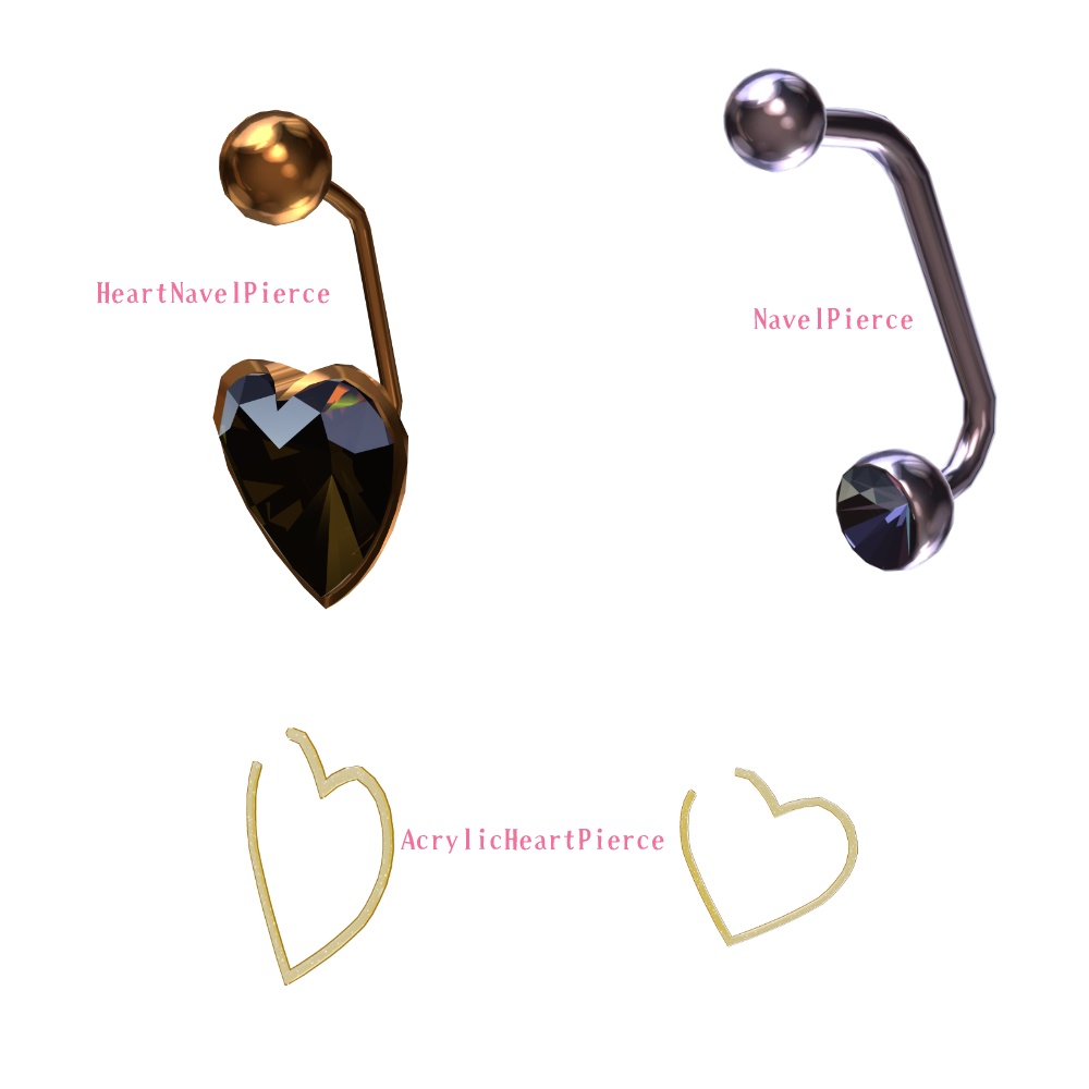 【しらつめSpecial Edition】ピアス3種セット