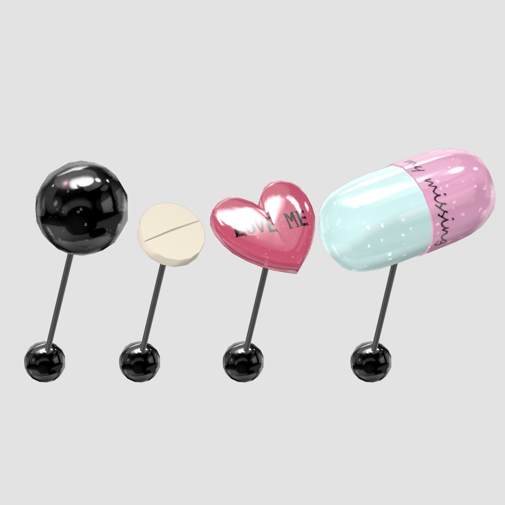 【伊依/Iyori対応】TonguePiercing