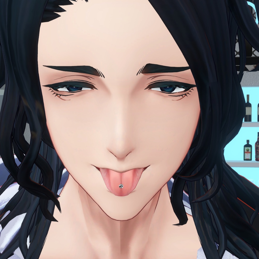 【熨斗目Re対応】TonguePiercing