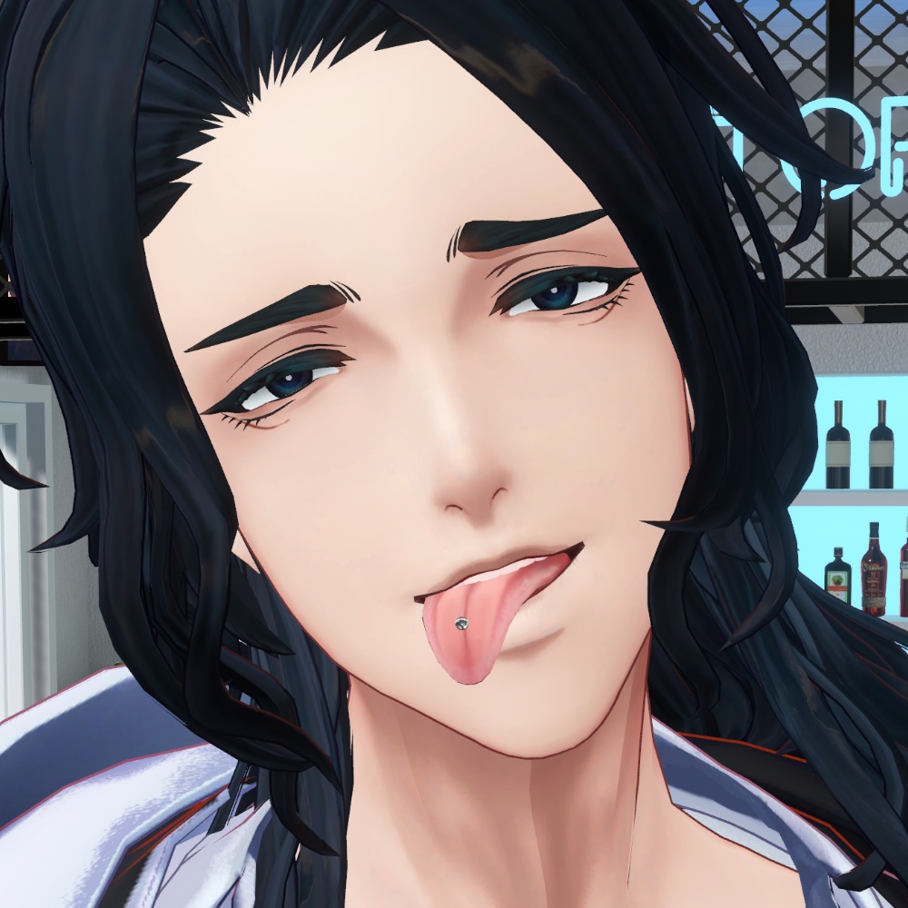 【熨斗目Re対応】TonguePiercing