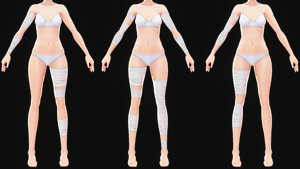 《VRoid》包帯 | Bandages