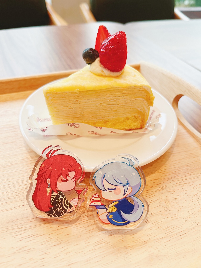 【Nu: カーニバル】ごほうびタイム エンテン＆エドモンド アクリルブロック