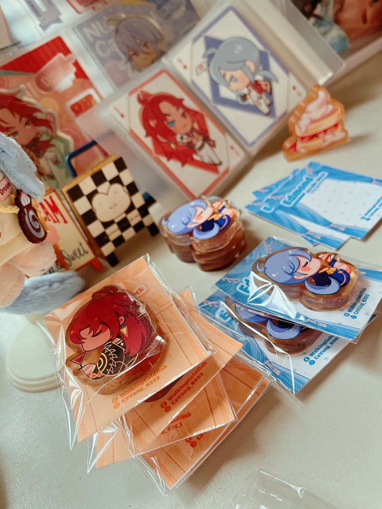【Nu: カーニバル】ごほうびタイム エンテン&エドモンド アクリルブロック