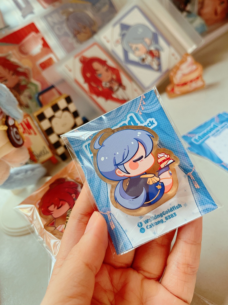 【Nu: カーニバル】ごほうびタイム エンテン&エドモンド アクリルブロック