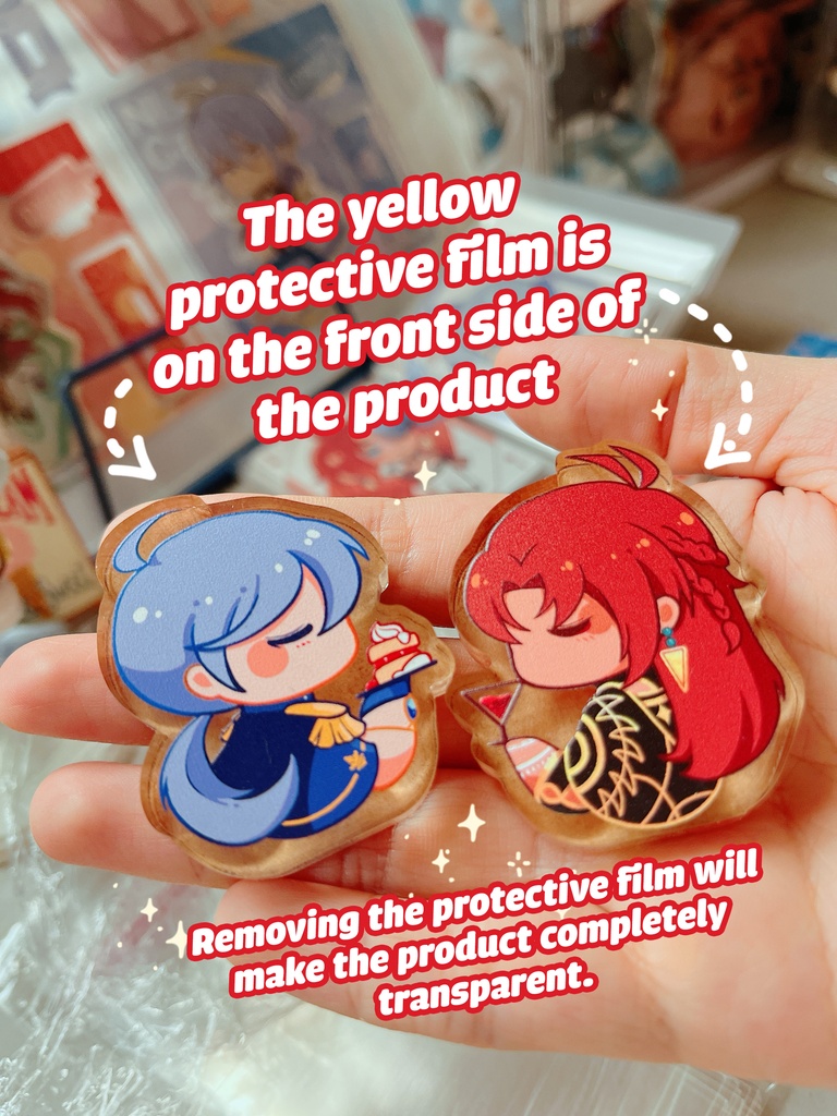 【Nu: カーニバル】ごほうびタイム エンテン&エドモンド アクリルブロック