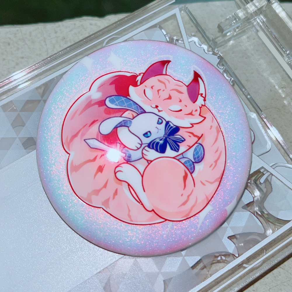 【Nu:カーニバル】すやすや添い寝 エンテンxエドモンド アクキー&缶バッジ