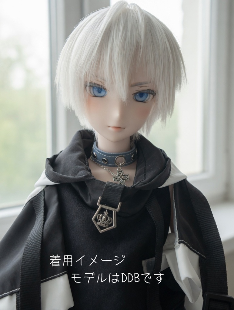 チョーカーネックレス 40~60cmドール向け (試作)