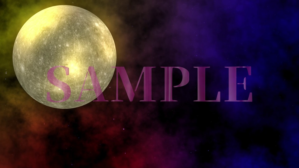 【動く背景/ループ】幻想月夜【OBS/配信/動画編集】