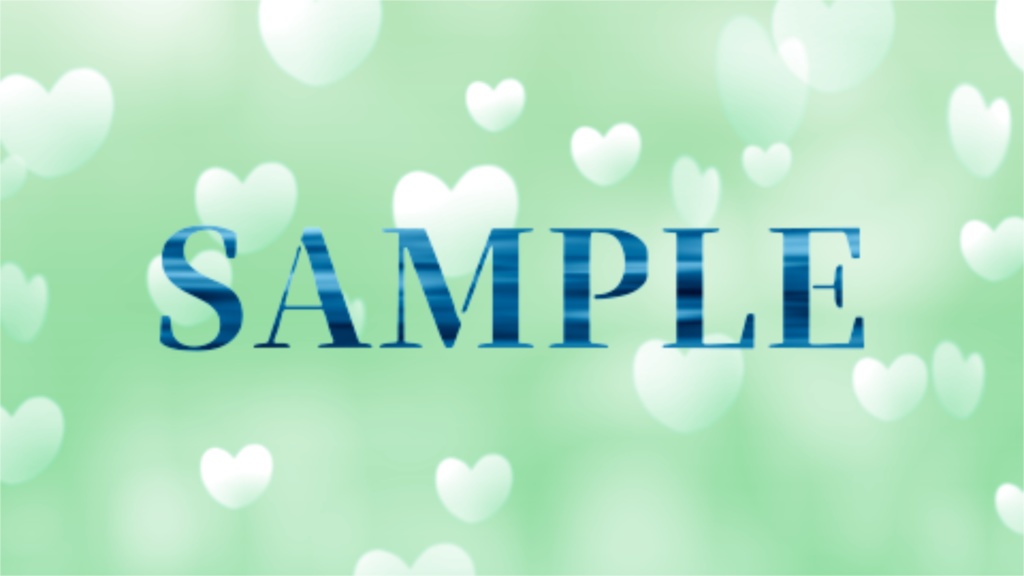 【動く背景/ループ】シンプルハート6点セット【OBS/配信/動画編集】