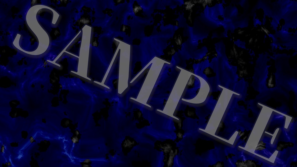 【動く背景/ループ】Chaos&Chaos-墨【OBS/配信/動画編集】