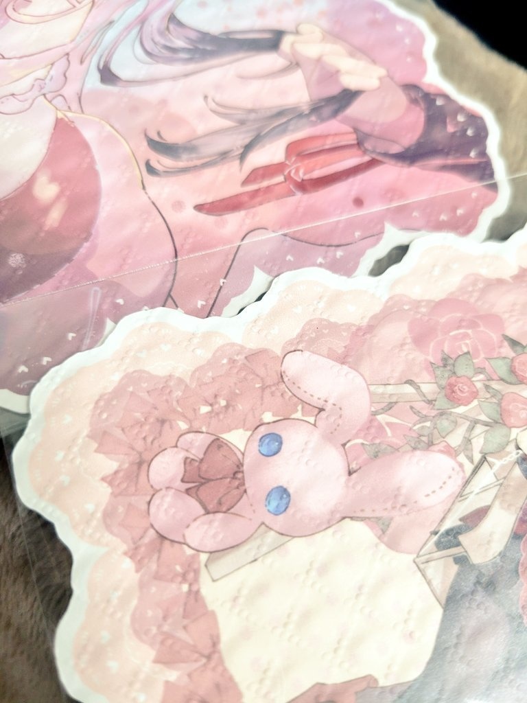 オリジナルダイカットカード