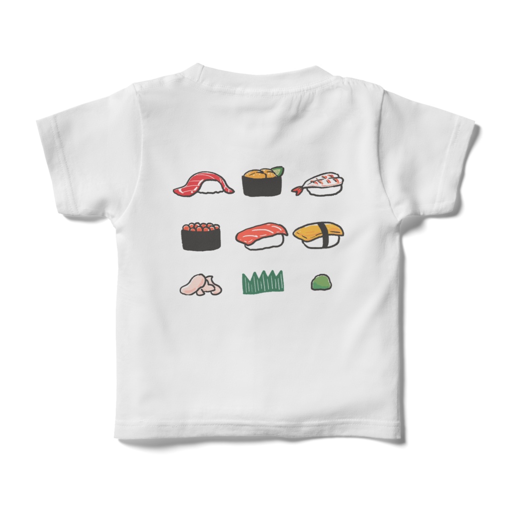 いつもお寿司といっしょキッズTシャツ
