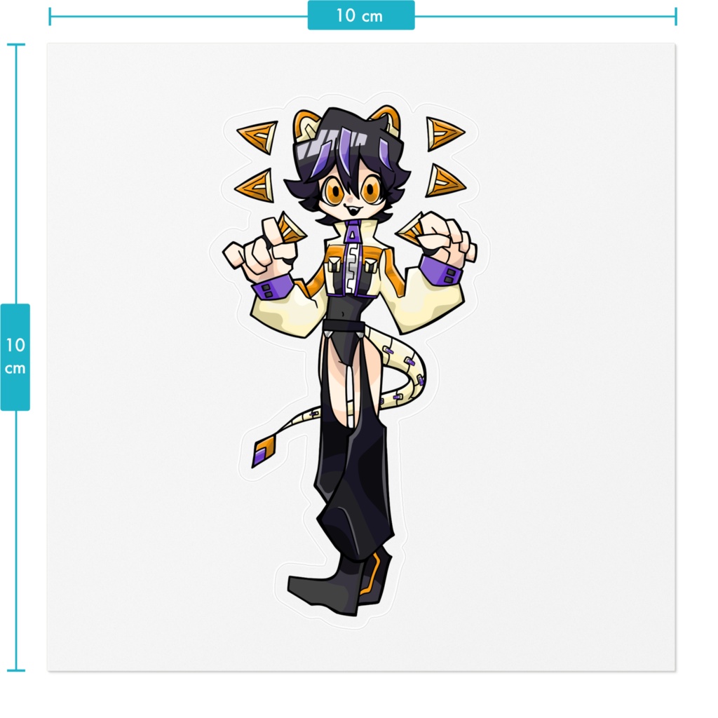 Hさんのステッカー by.H