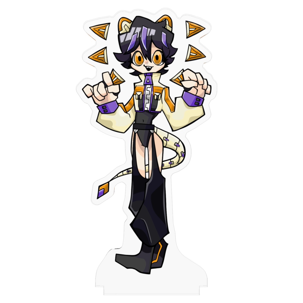 Hのアクリルフィギュア by.H