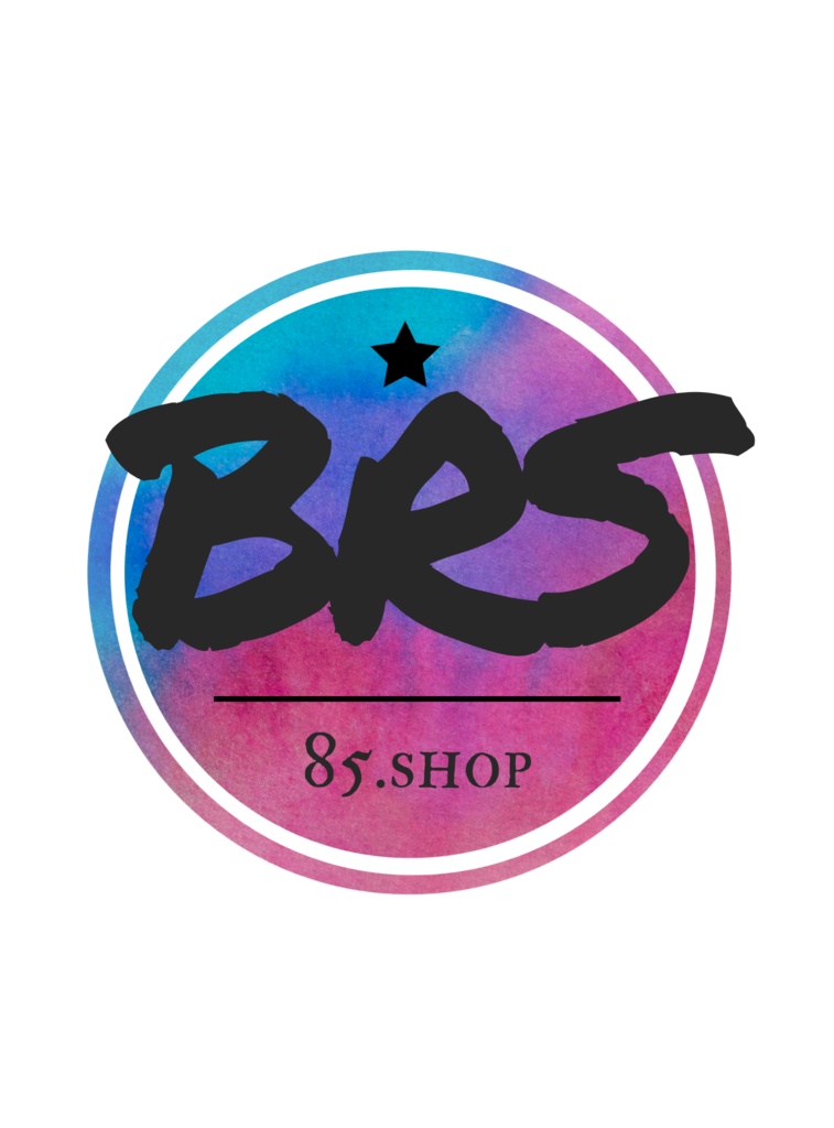 BRS85. ロングスリーブT ピンクグラデ ホワイト