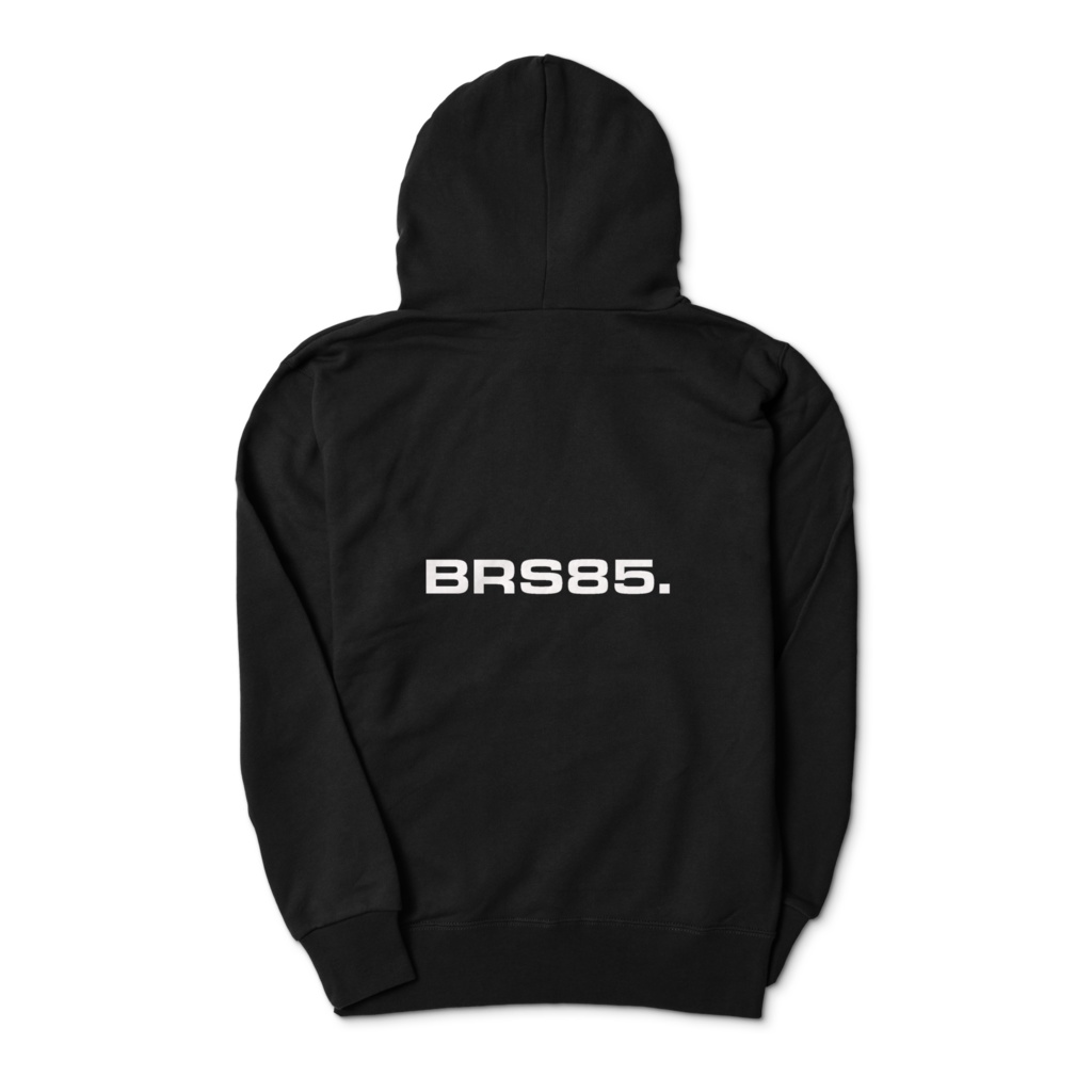 【BRS85.】両面プリントプルオーバーパーカー