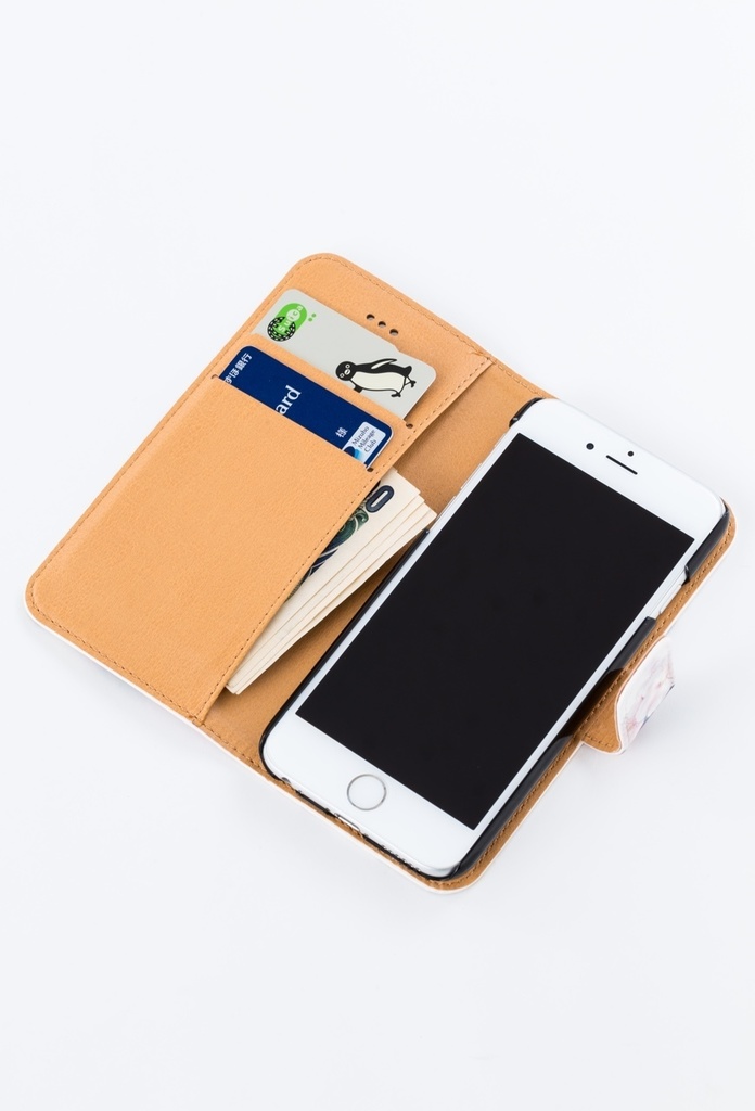 ROSE BLUE ベルトなし手帳型スマホケース