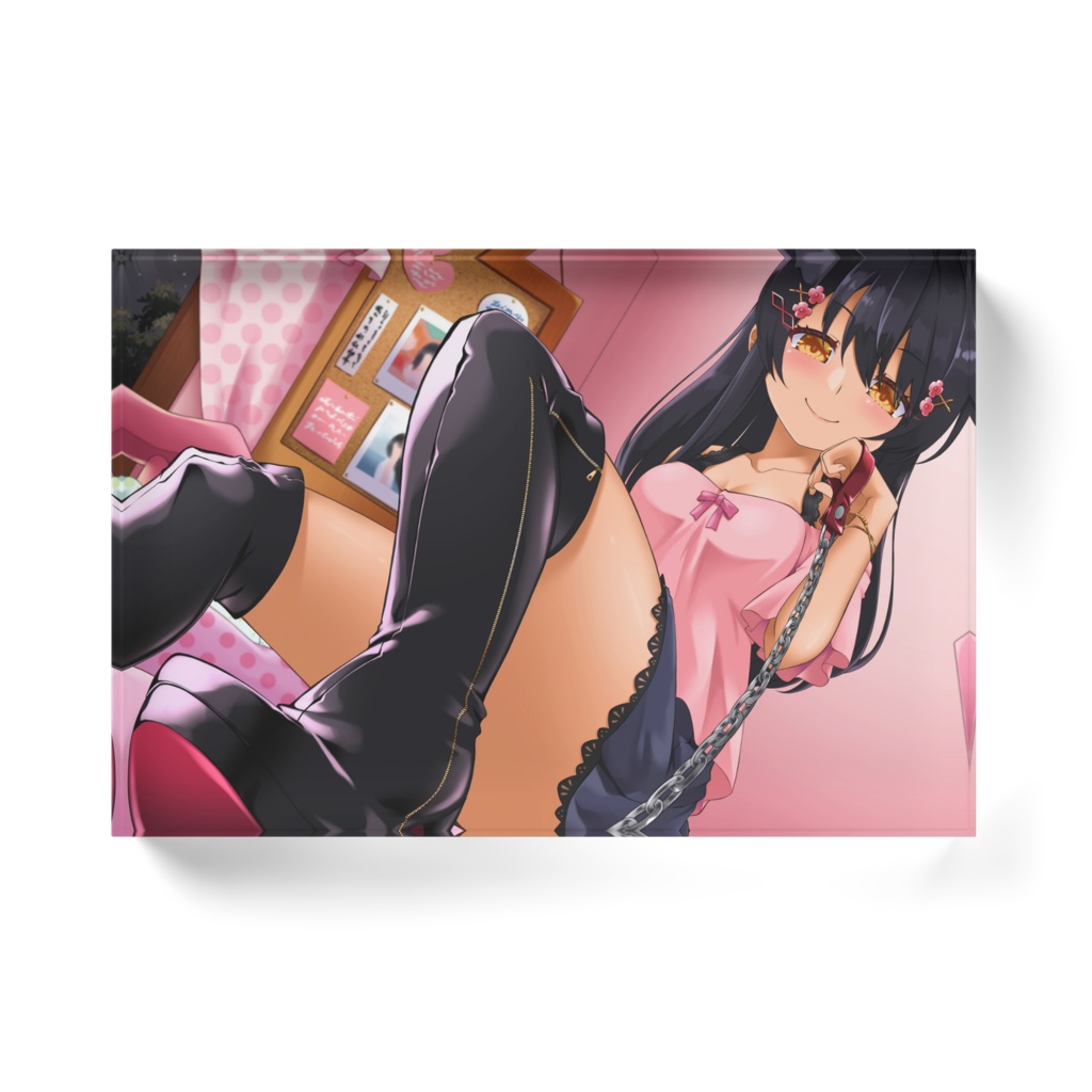 ミストレス 天江 わかな様 アクリルブロック【M男のための鬼シコ絶頂支配~甘ボイスな妹さまの自虐ペット~】より