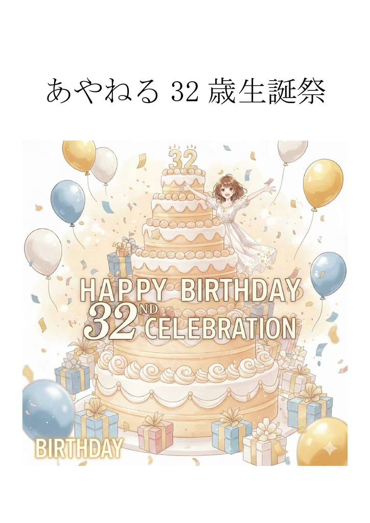 クイズ問題集「あやねる32歳生誕祭」