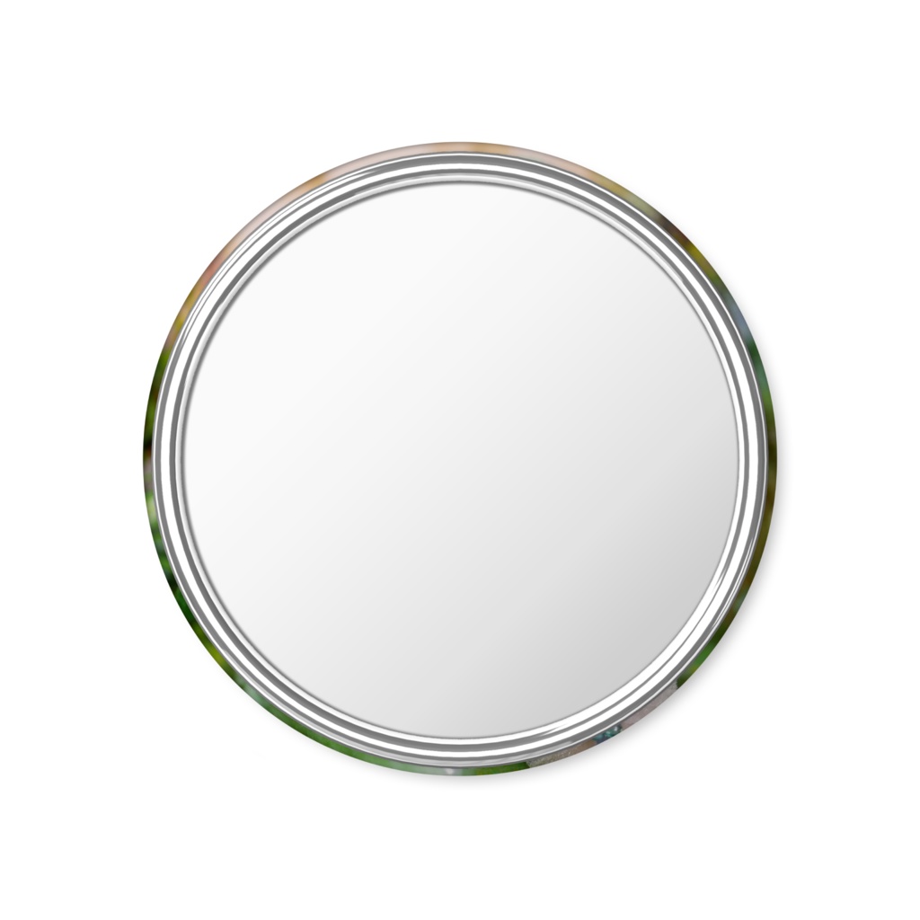 梅雨柄の缶ミラー