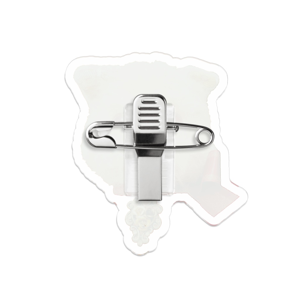 モルモットちゃんのアクリルバッジ