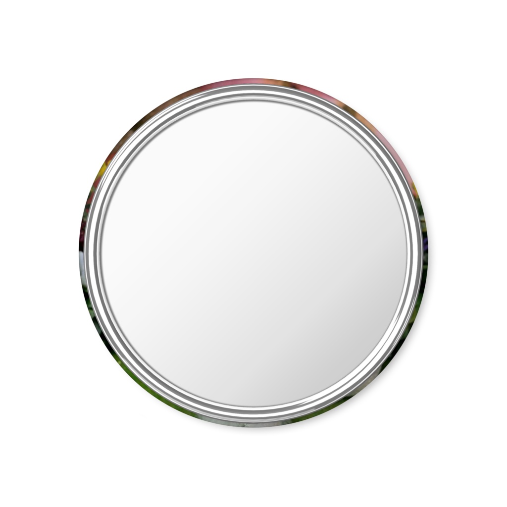 あわあわ手洗い柄の缶ミラー