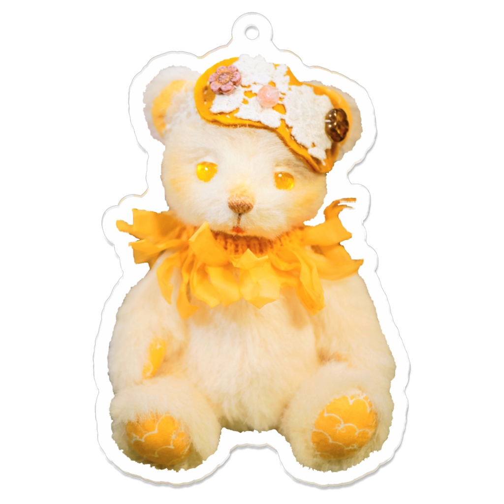 ハニーミルクくまのアクリルキーホルダー