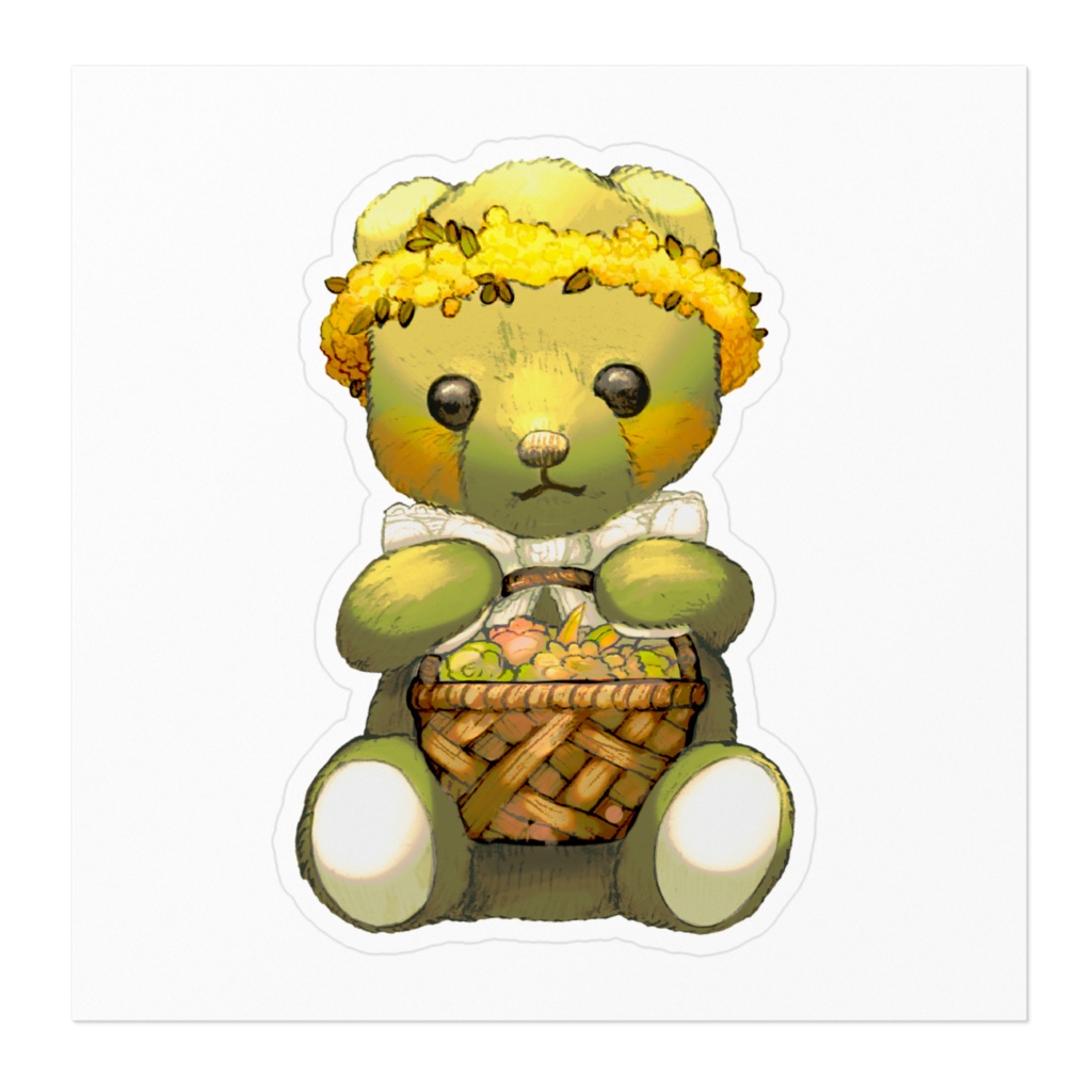 ひだまりの森ステッカー(切り抜き)