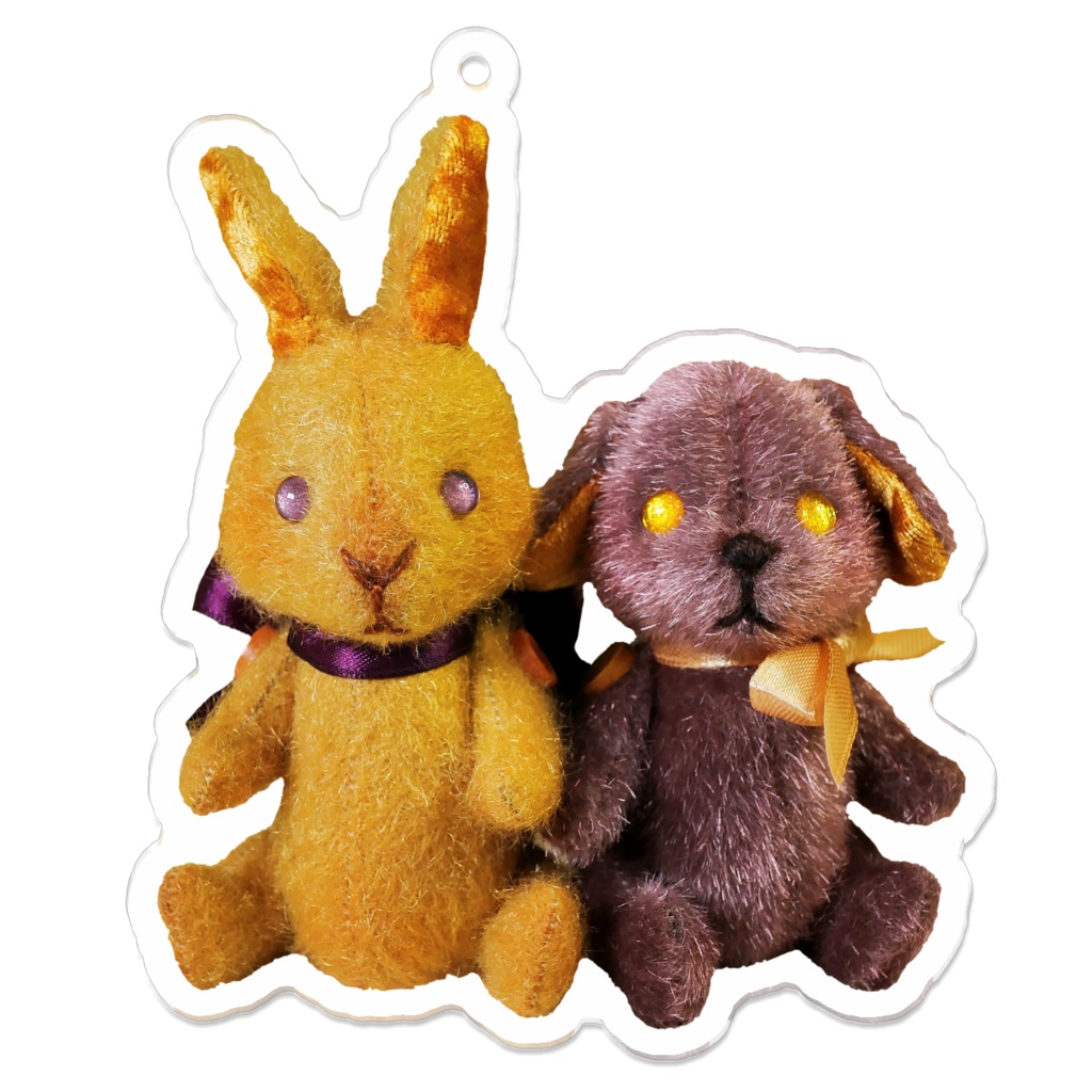 おいもコンビのアクリルキーホルダー