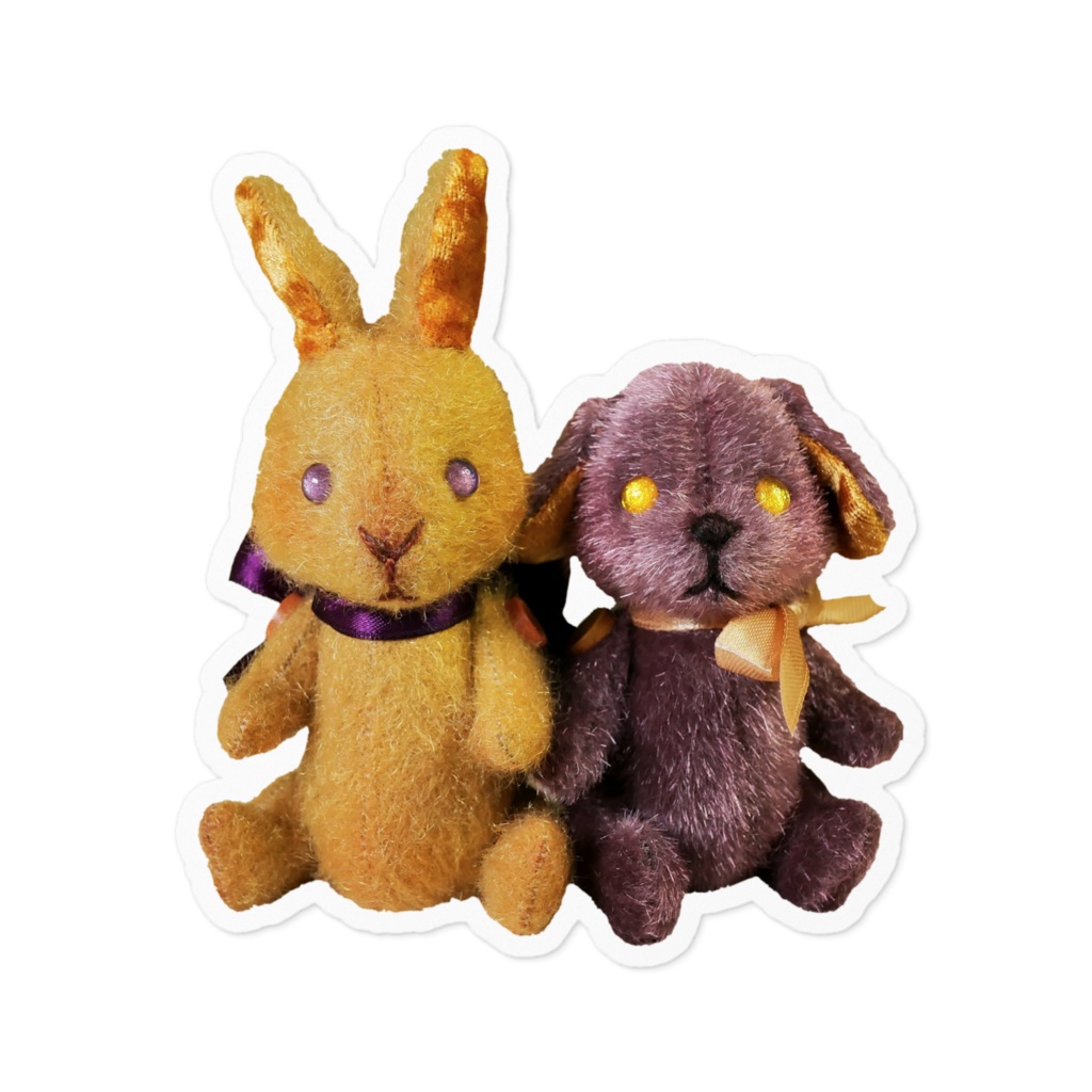 おいもコンビのステッカー