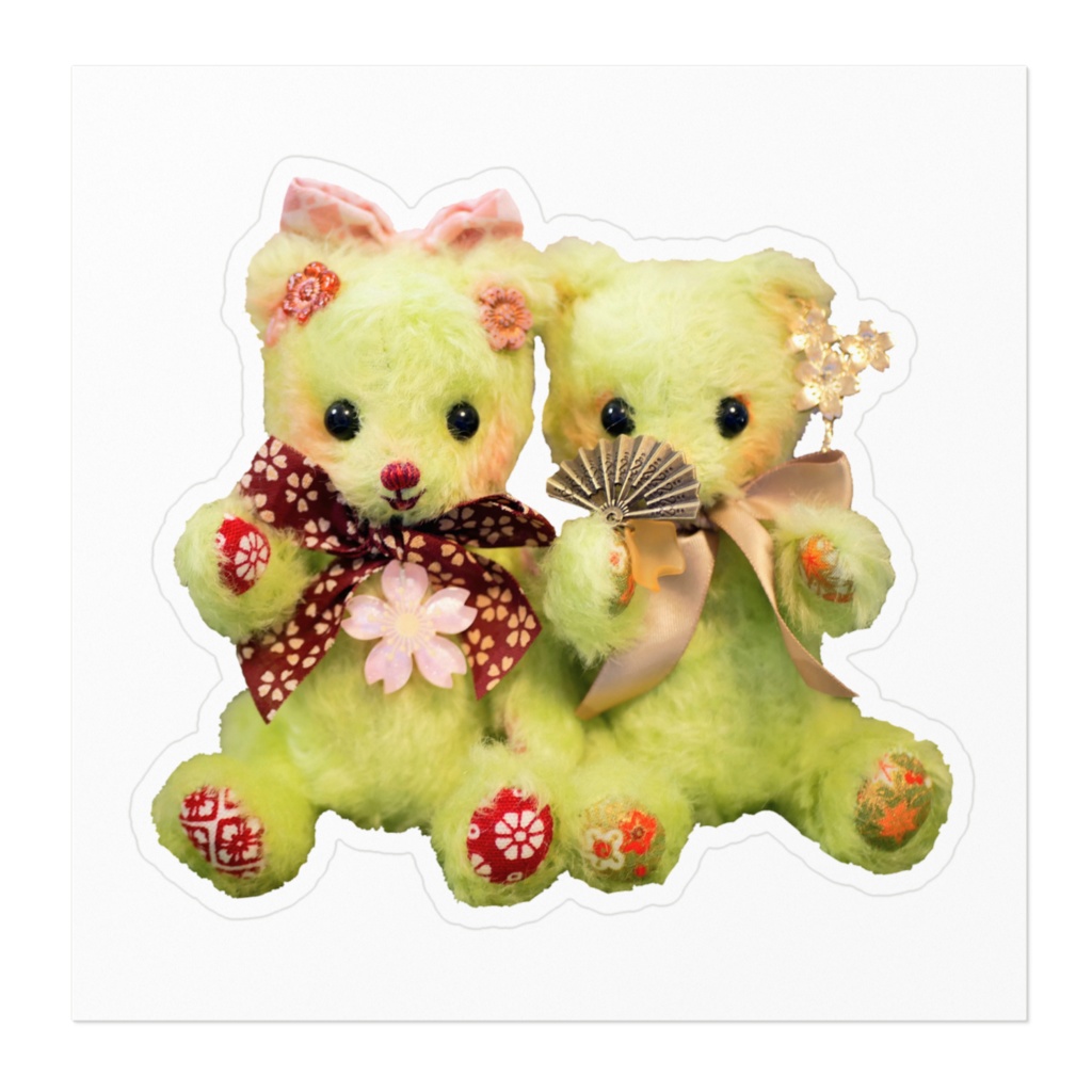 和風メロンちゃんズのステッカー