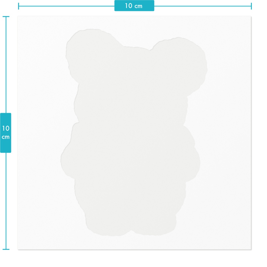もっちりねずみのステッカー