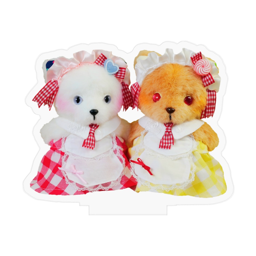 ウェイトレスねこさん達のアクリルスタンド