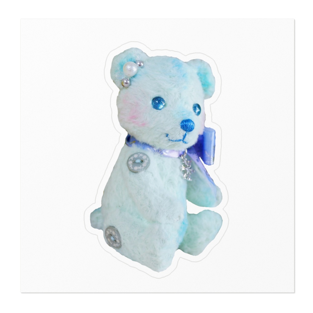 スノーベアのステッカー