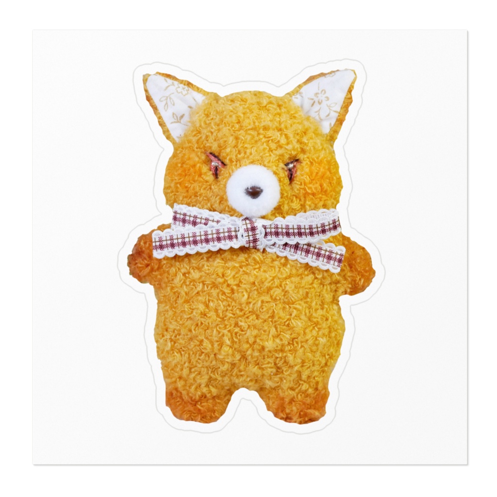 きつねさんステッカー