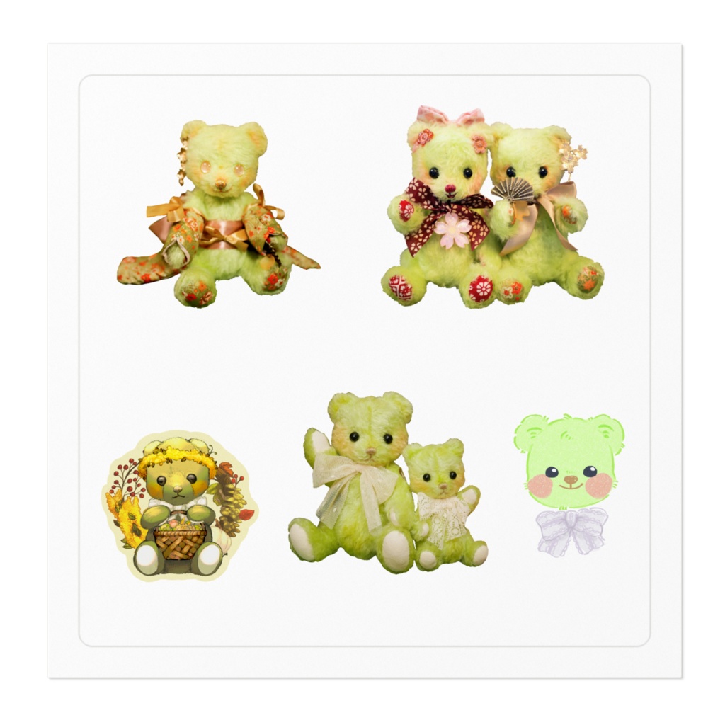 メロンちゃん色々ステッカー