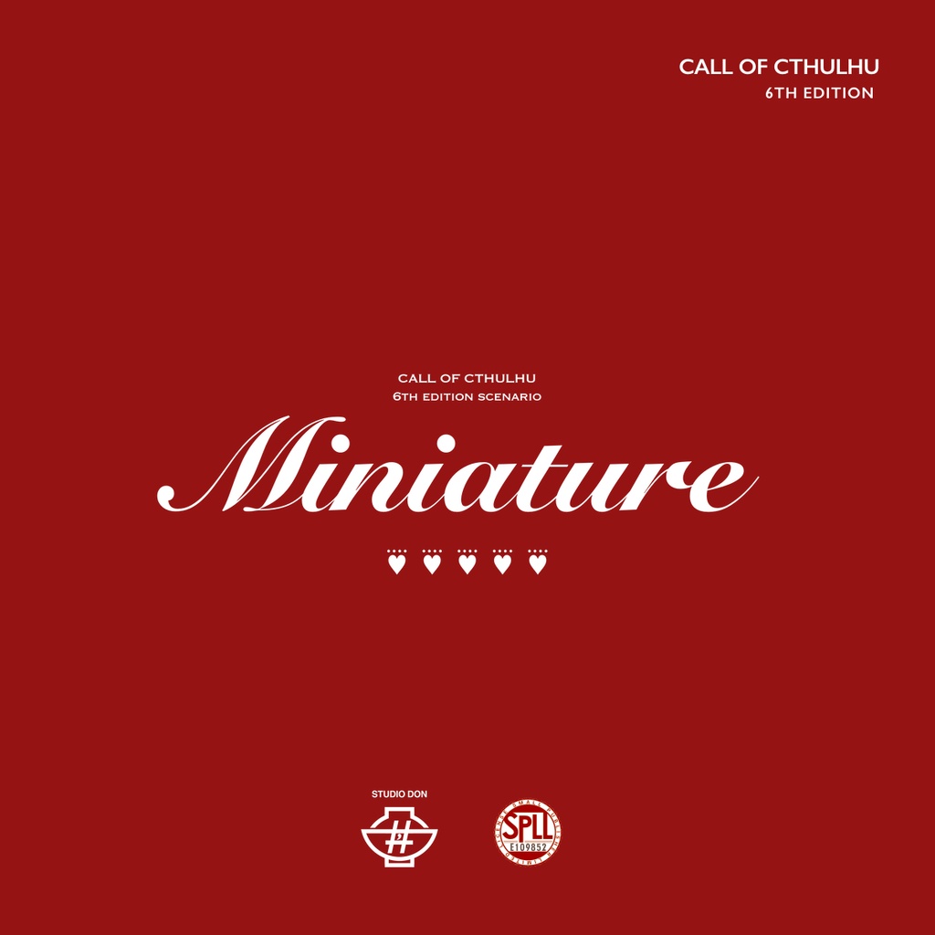 CoC - Miniature【SPLL:E109852】