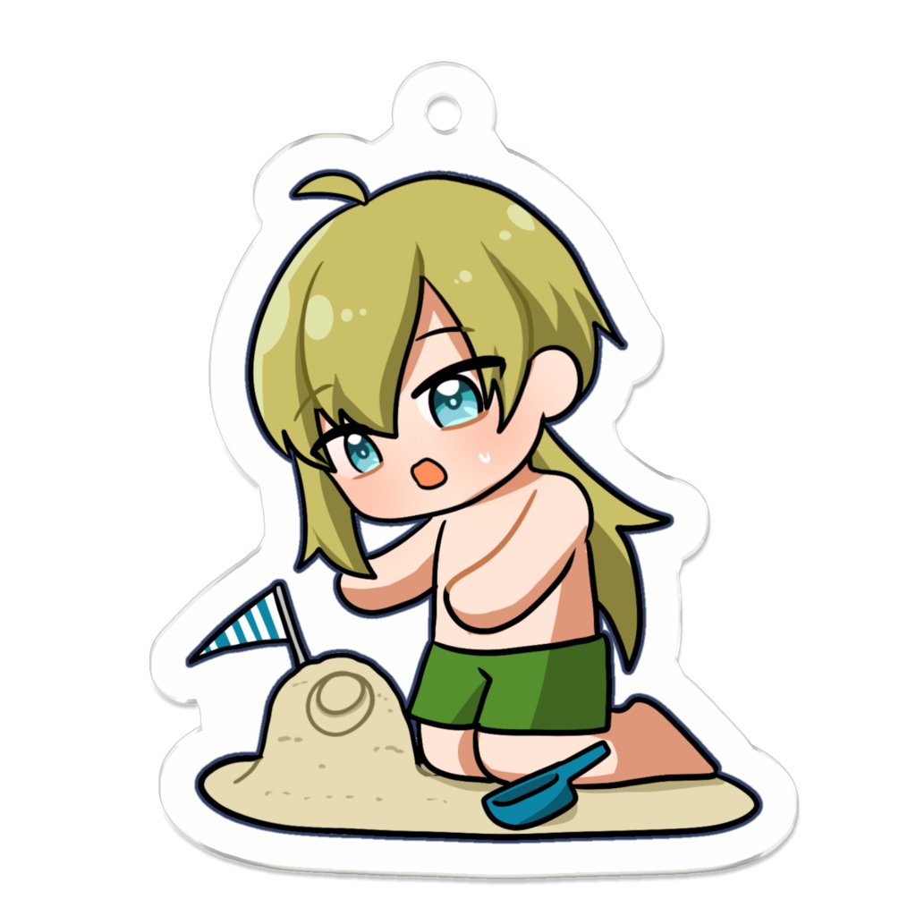 律 夏キーホルダー