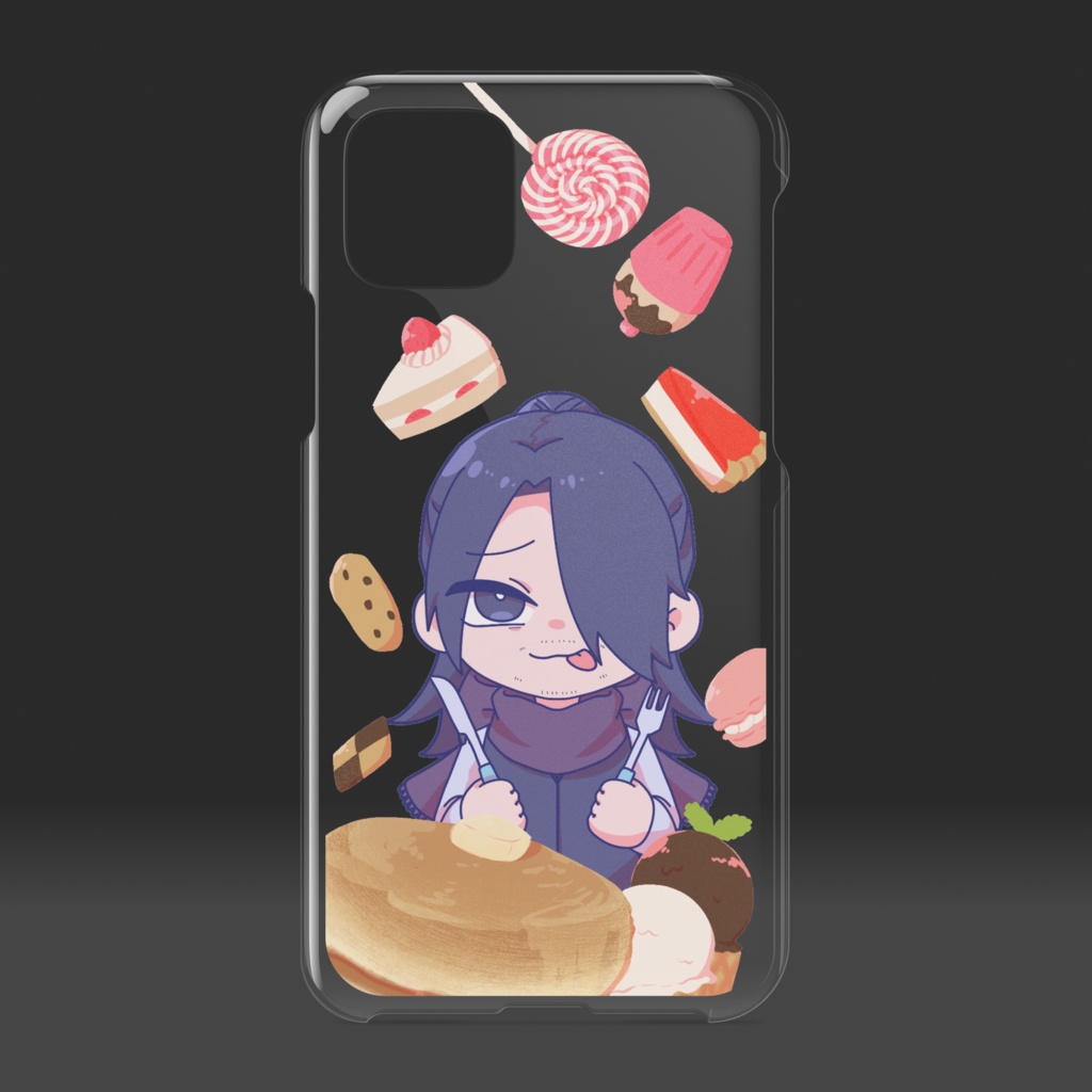 仁 クリアスマホケース