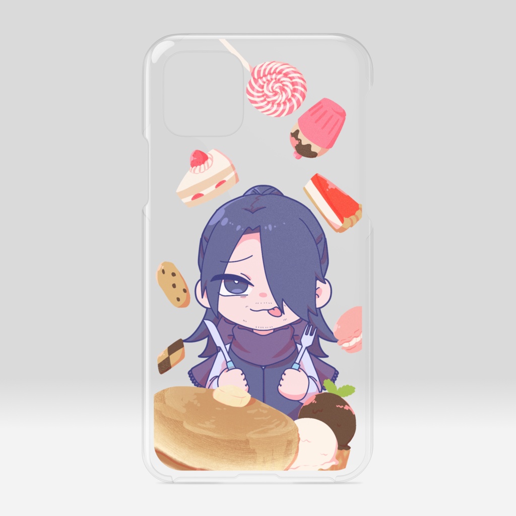 仁 クリアスマホケース