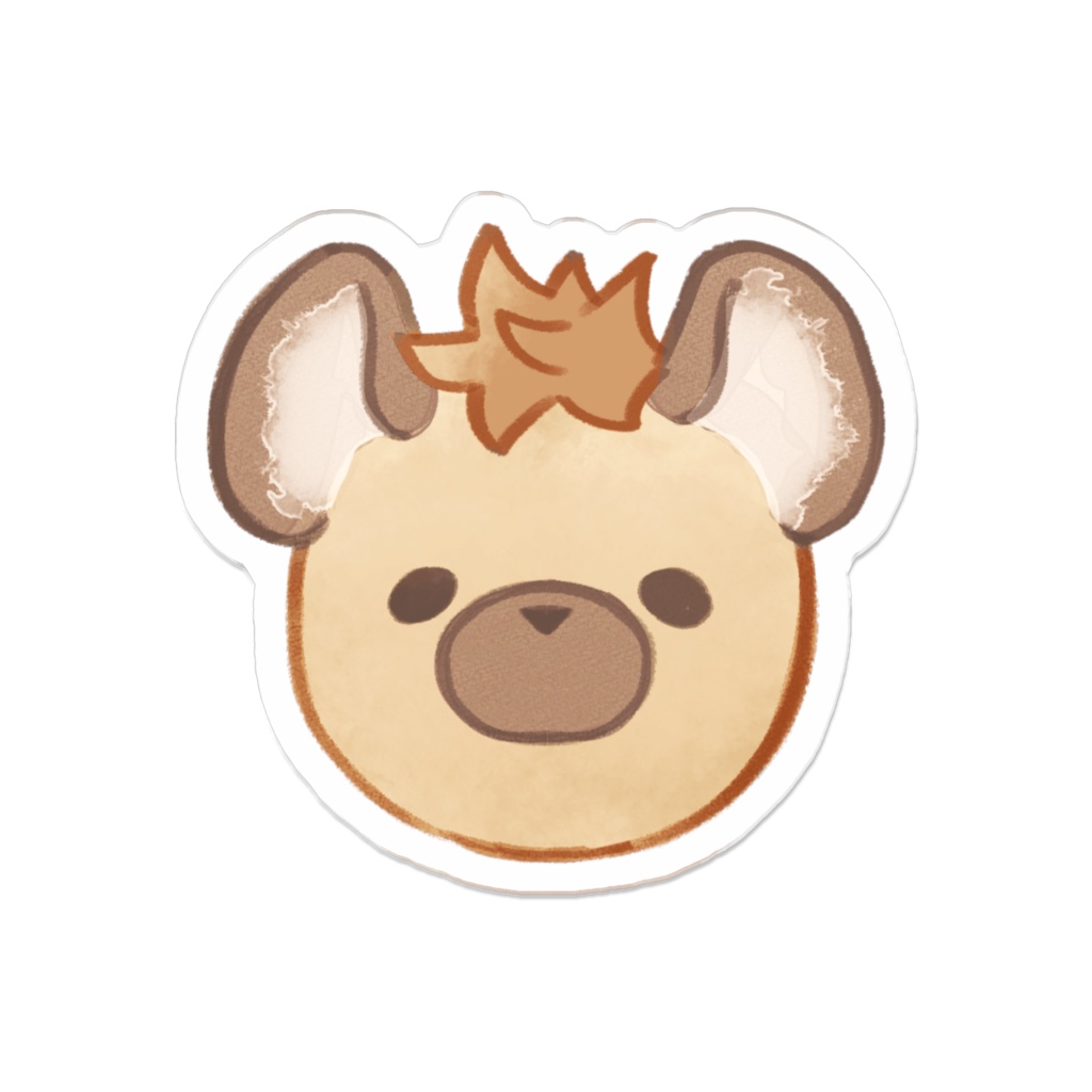 ブチハイエナさんアクリルバッチ