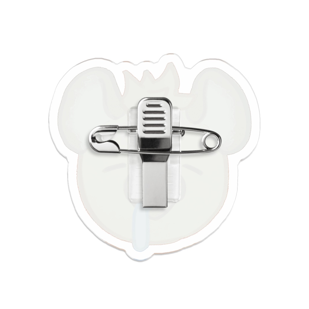 ブチハイエナさんアクリルバッチ(およだ)