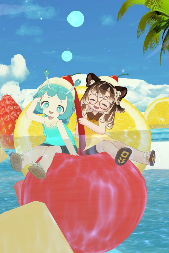 アイスフロート【まめふれんず対応】【衣装】