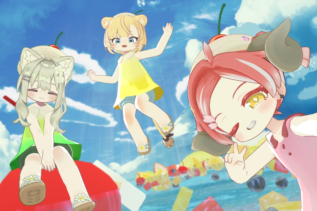 アイスフロート【まめふれんず対応】【衣装】